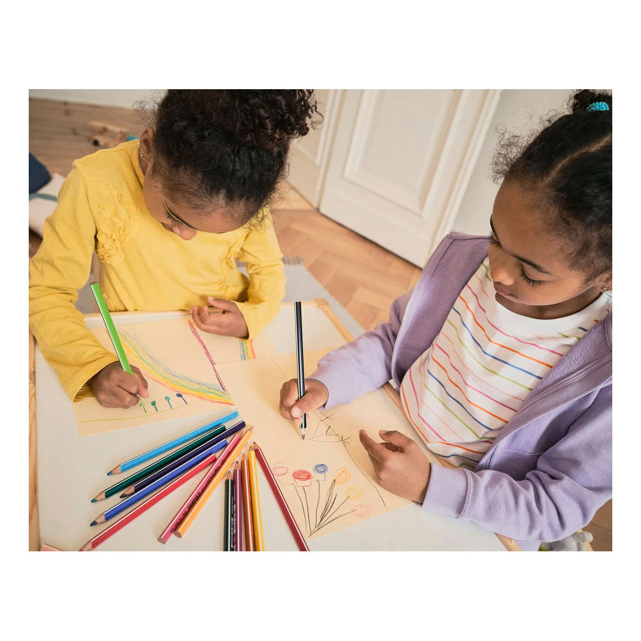 Crayons de couleur ergonomiques épais Stabilo trio - 18 pcs.
