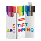 STABILO PEN 68 Set de bureau Démarrer 18 pièces - afbeelding 1