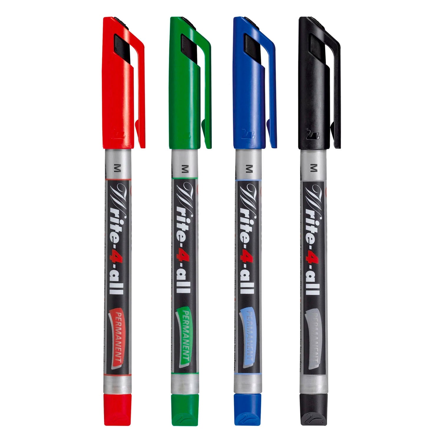 Marqueur permanent Stabilo write-4-all moyen (1,0 mm) - 4 pcs.