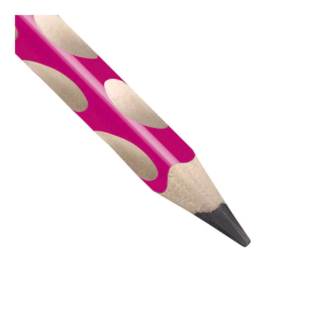 Crayon graphite Stabilo easygraph hb pour gaucher - rose