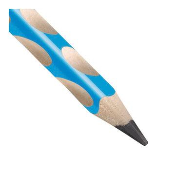 Crayon graphite Stabilo easygraph hb pour gaucher - bleu clair