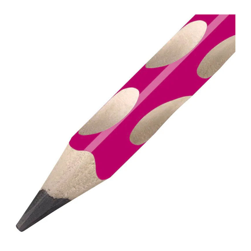 Stabilo easygraph hb crayon graphite droitier - rose