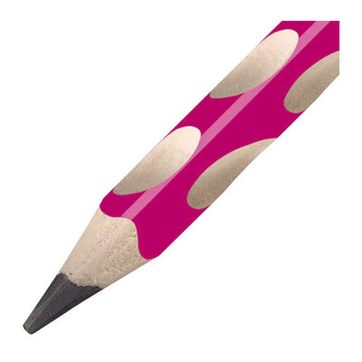 Stabilo easygraph hb crayon graphite droitier - rose