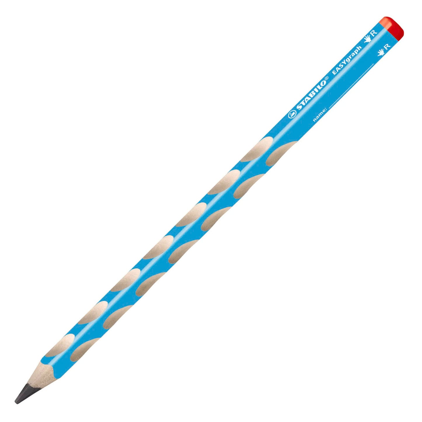 Stabilo easygraph hb crayon graphite droitier - bleu clair