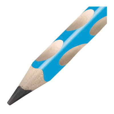 Stabilo easygraph hb crayon graphite droitier - bleu clair