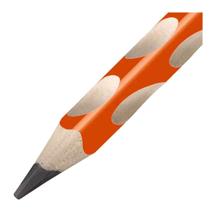 Stabilo easygraph hb crayon graphite droitier - orange