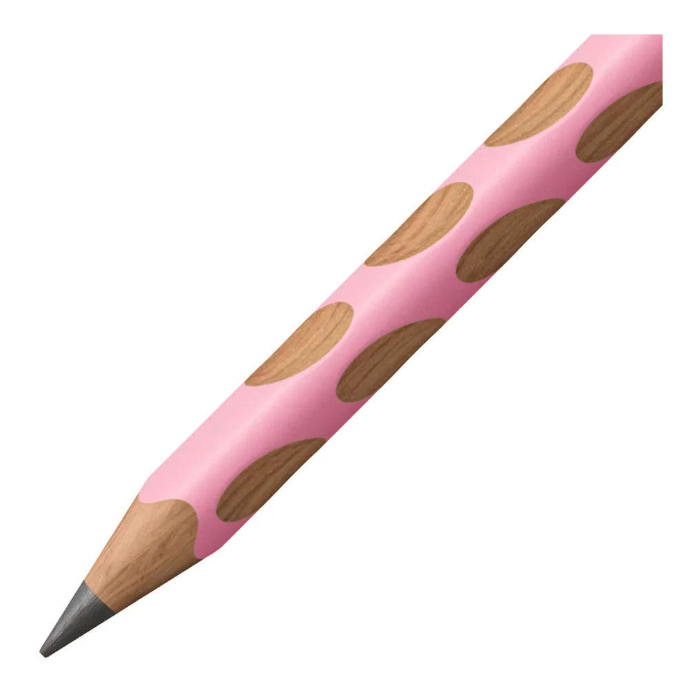 Stabilo easygraph pastel hb crayon graphite droitier - rose