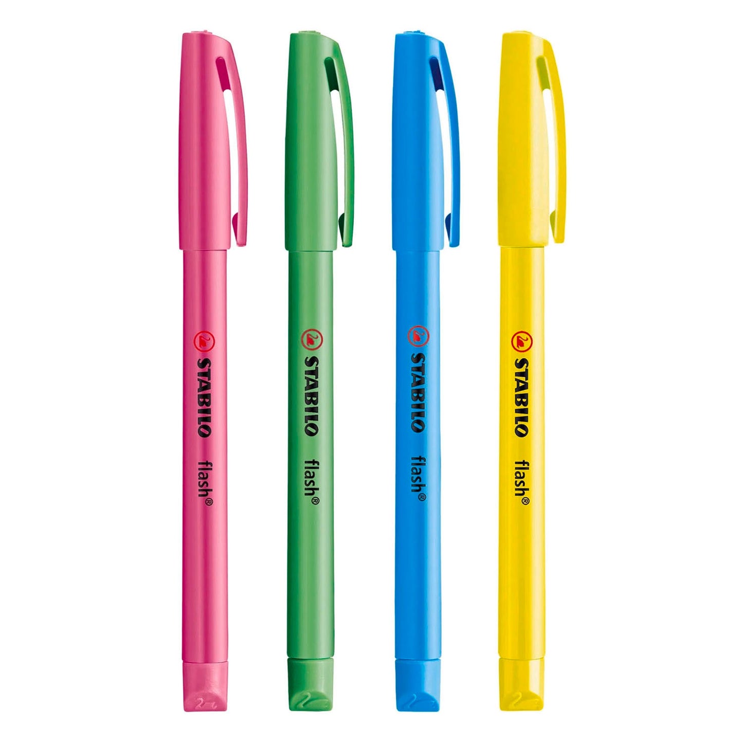 Surligneurs flash Stabilo - 4 pcs.