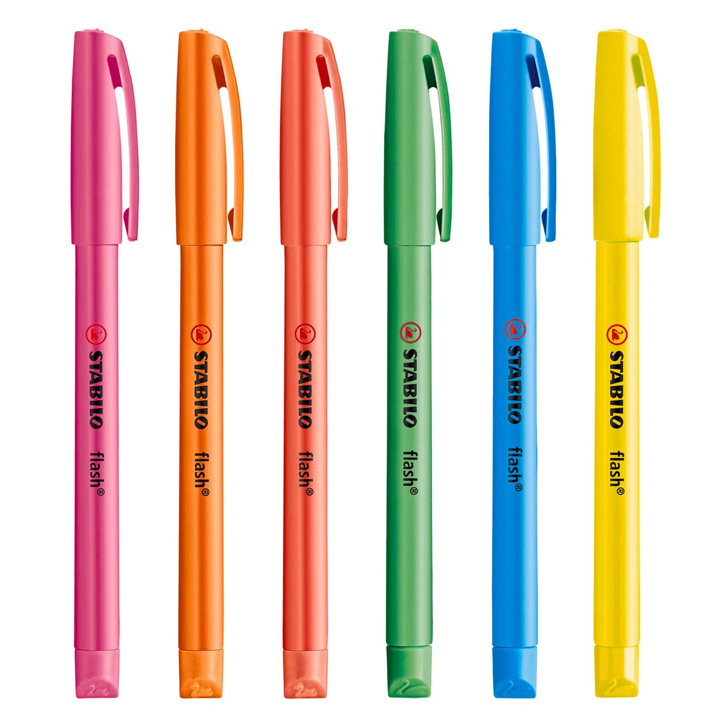 Surligneurs flash Stabilo - 6 pcs.
