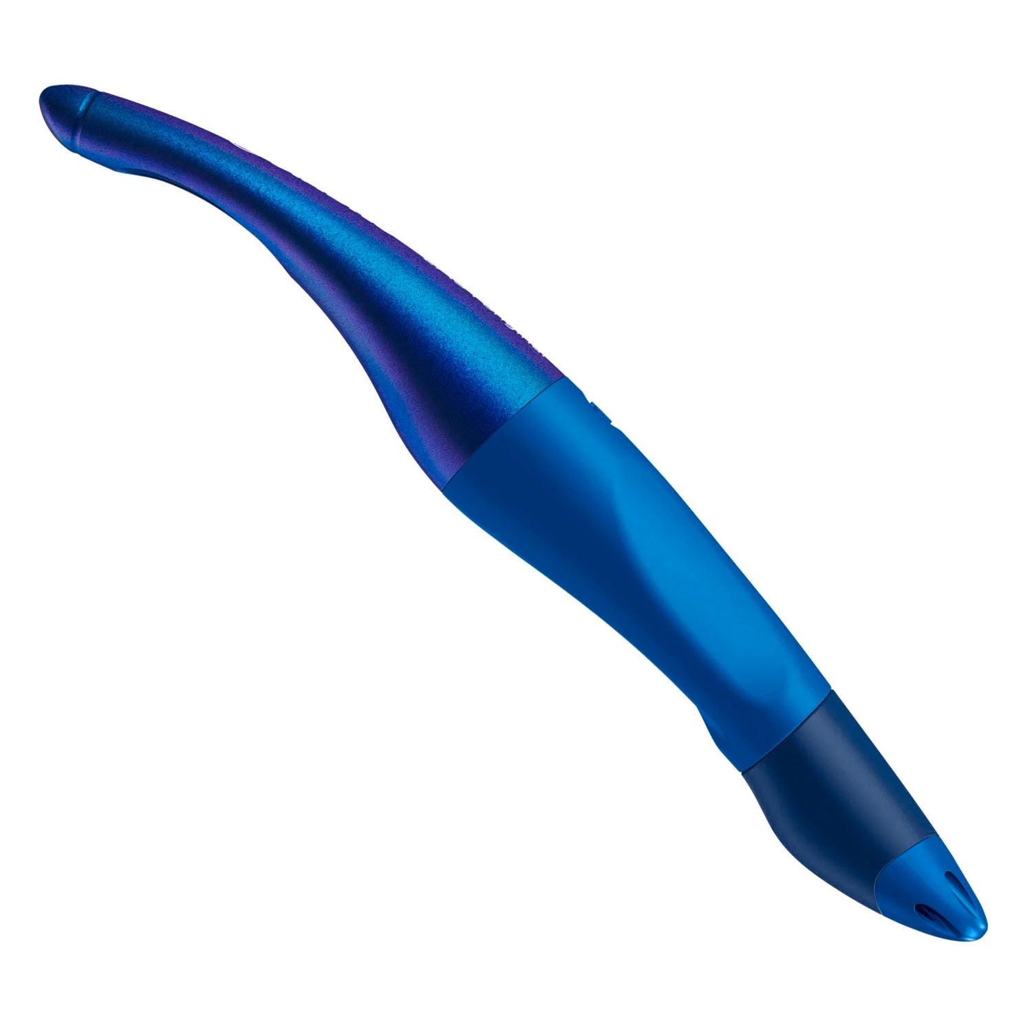 Stylo à bille holographique Stabilo easyoriginal pour gaucher - bleu