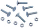 Boulon de taux de tir de robelhaus m6x30 cou carré w.nuts