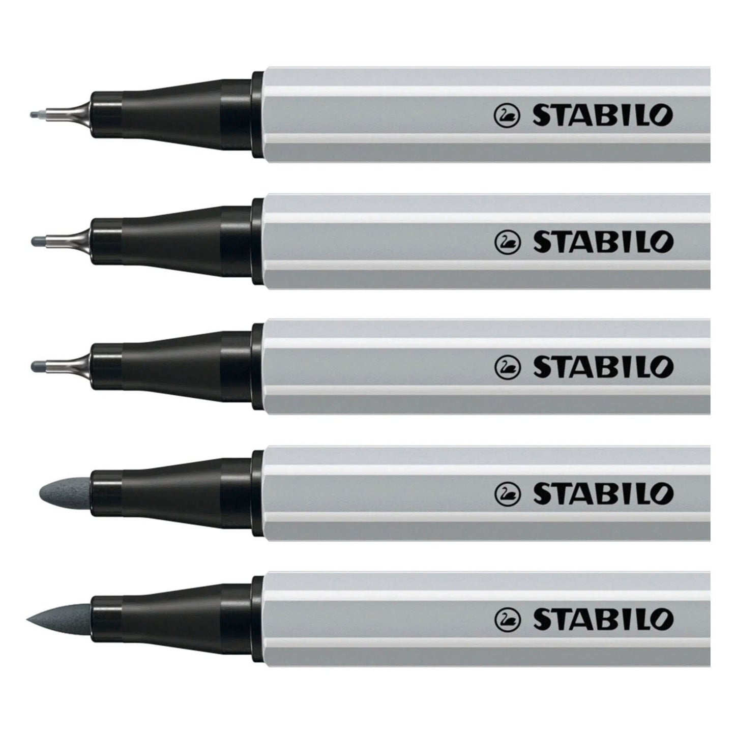 Stabilo creative tips arty pens différentes épaisseurs de pointe - 10 pcs.