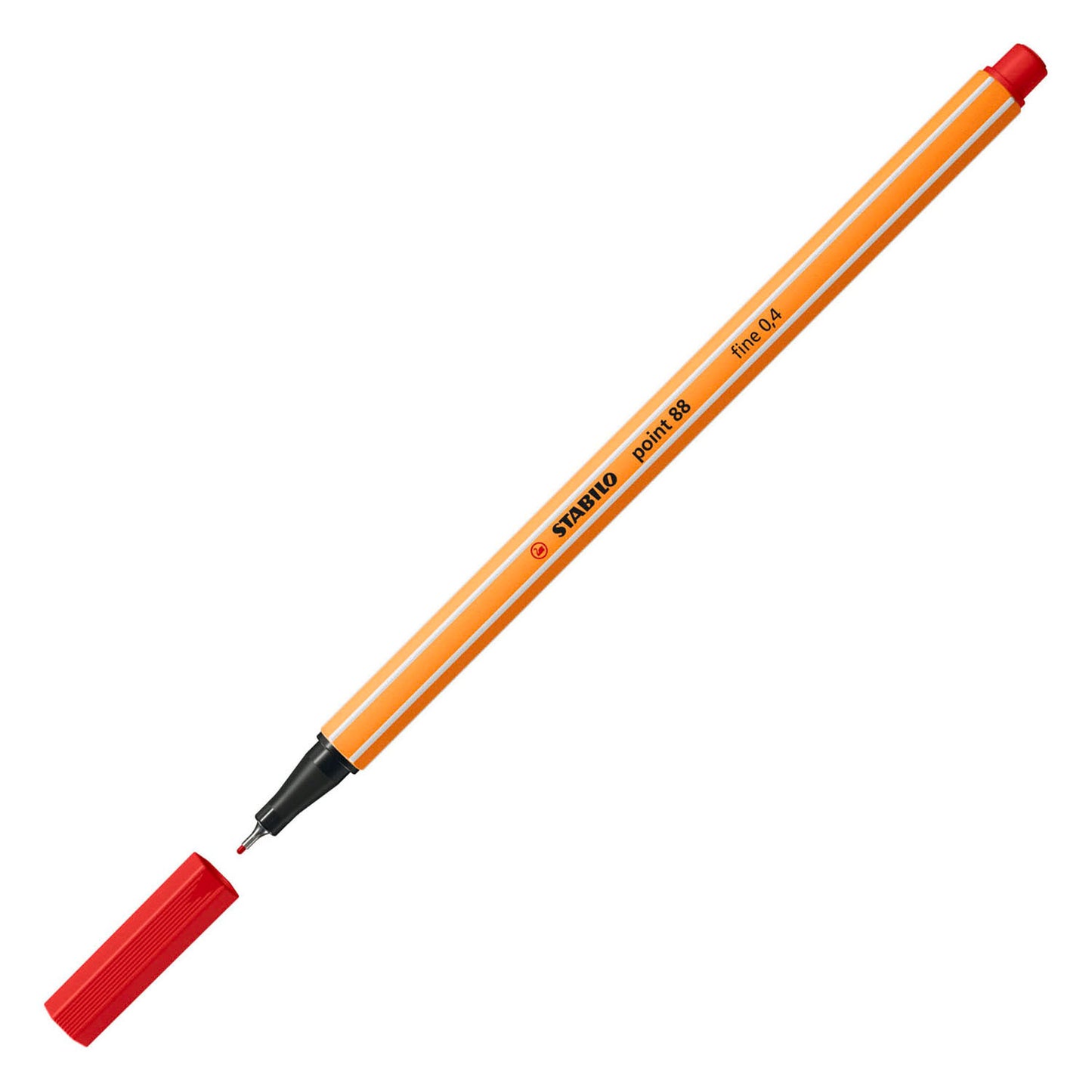 Stabilo point 88 feutres fins bleu rouge noir - 3 pcs.