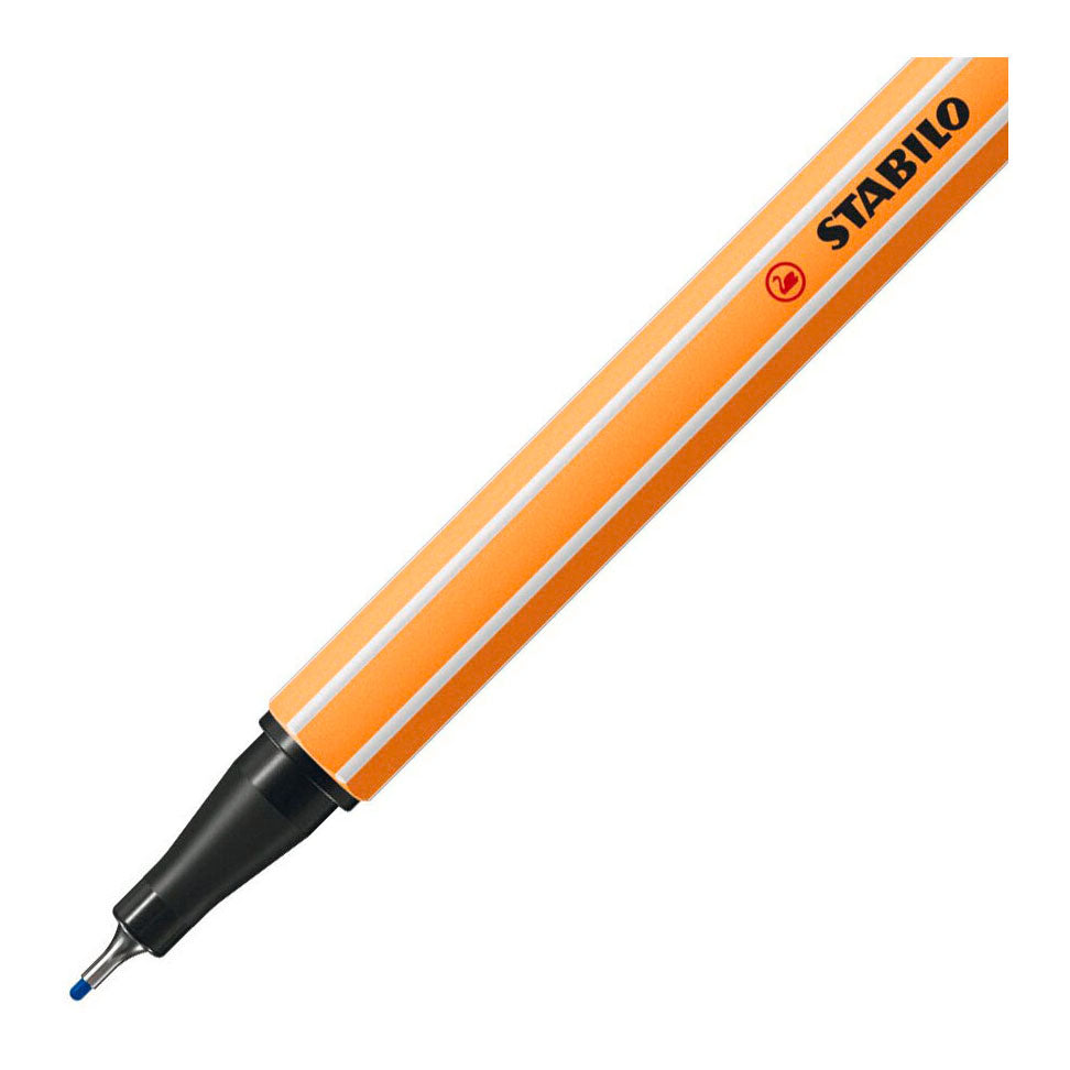 Feutres fins Stabilo point 88 bleus - 3 pcs.