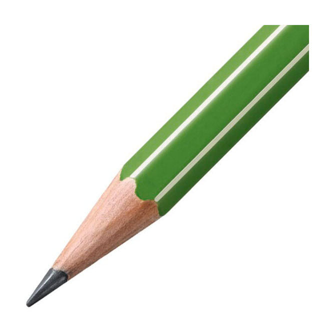 Crayons graphite Stabilo greengraph hb - 3 pcs. avec gomme