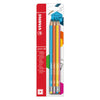 Crayon Stabilo 160 crayons graphite hb avec pointe gomme - 6 pcs.