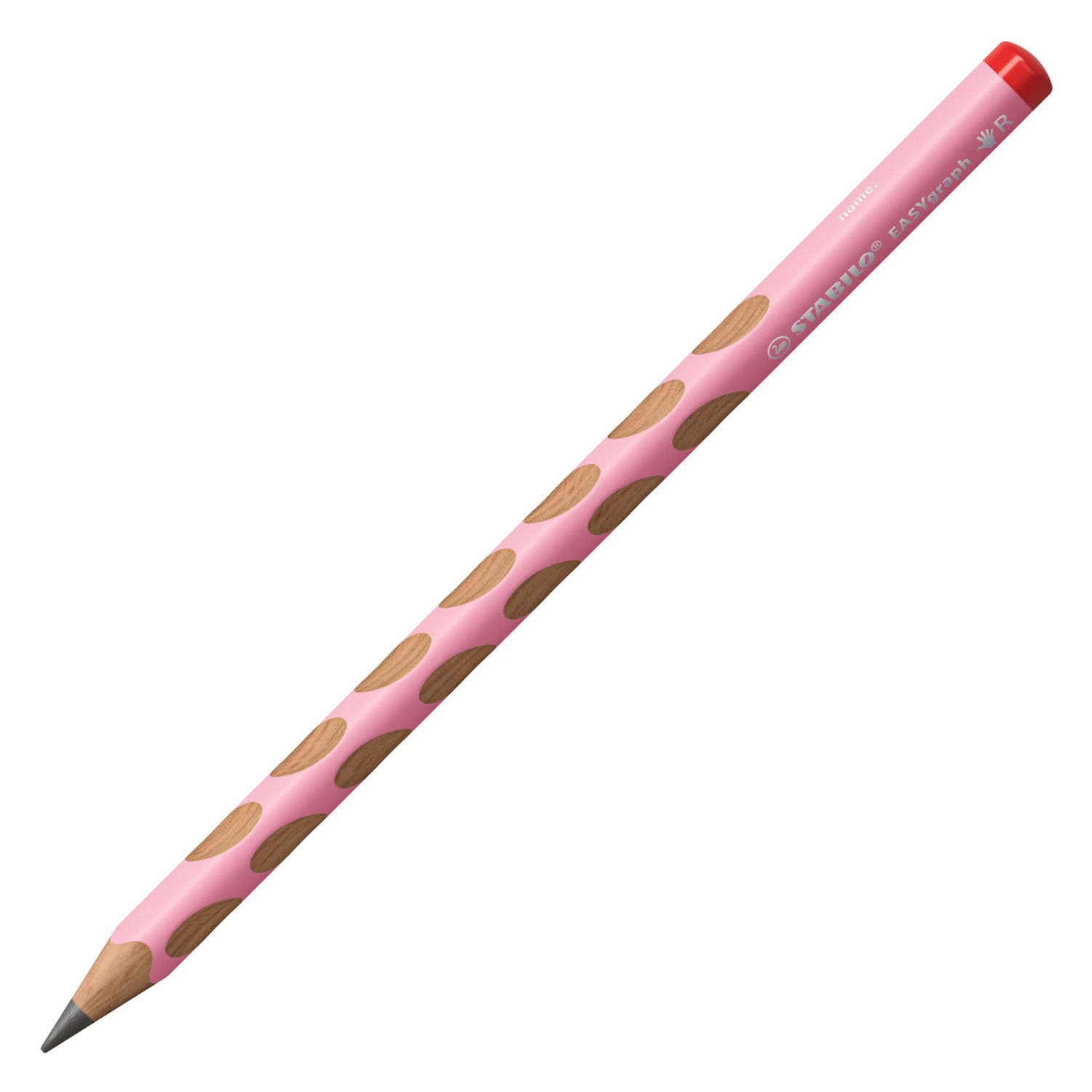 Crayons graphite Stabilo easygraph pastel hb pour droitier vert rose - 2 pcs.
