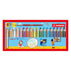 Crayons de couleur Stabilo Woody 3en1 pour emballage scolaire - 48 pcs. avec 2 taille-crayons