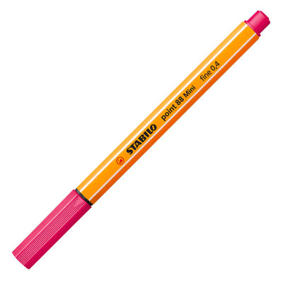 Stabilo point 88 mini - feutre fin premium - vibes animales - étui de 8 couleurs + autocollant