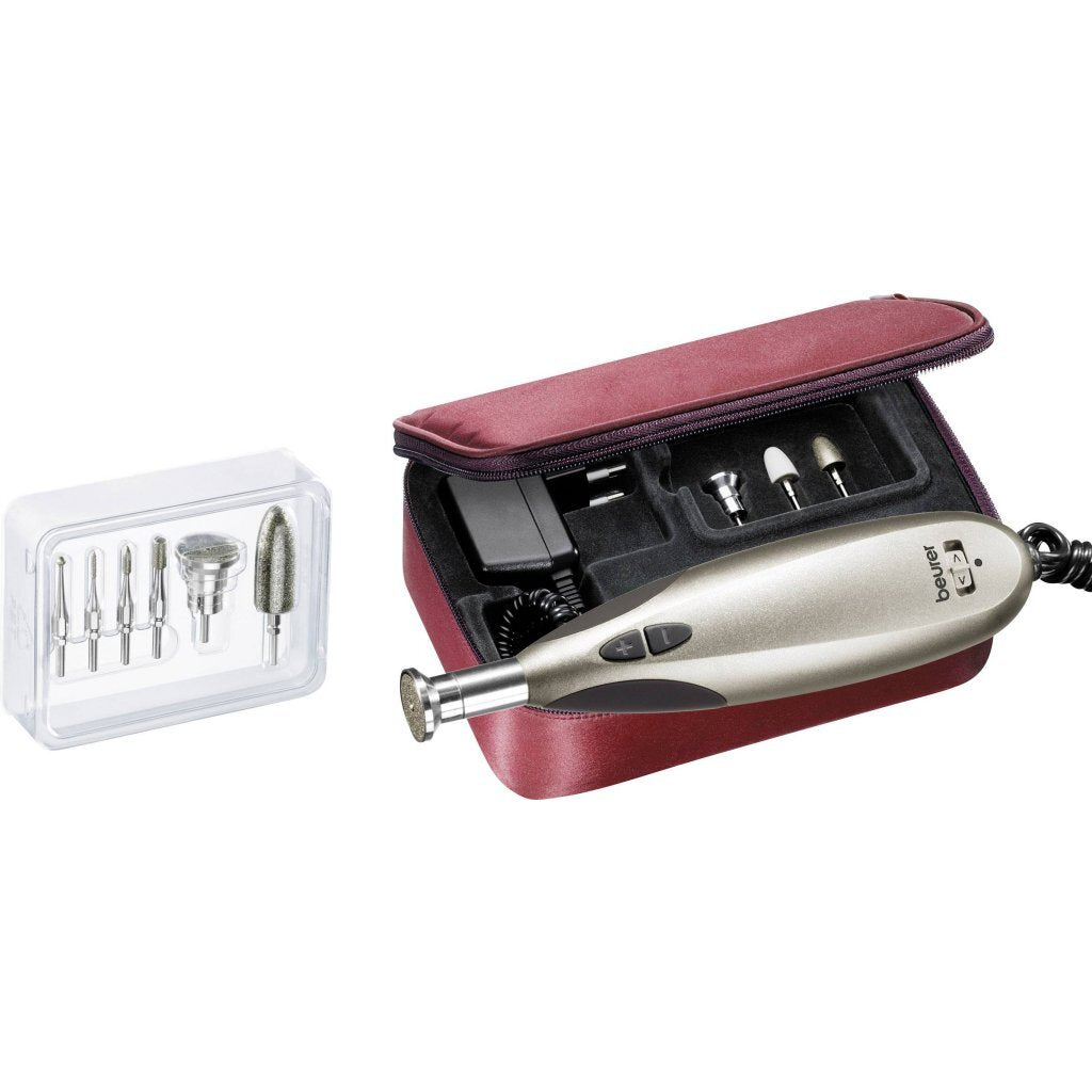 Beurer mp60 set manucure-pédicure argent