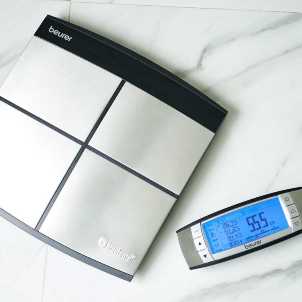 Beurement Beurer BF105 Body Clay Diagnostic Persons Scale Black In coloved Steel