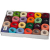 Fil de coton mercerisé Creativ company, différentes couleurs, 24x20 gr 1 boîte