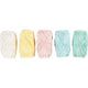 Fil de coton Creativ company, taille 8 4, l: 5x50 m, couleurs pastel, 5x20 g 1 boîte