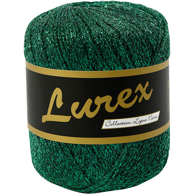 Creativ Company Lurex Glitter Yarn Green, 160m