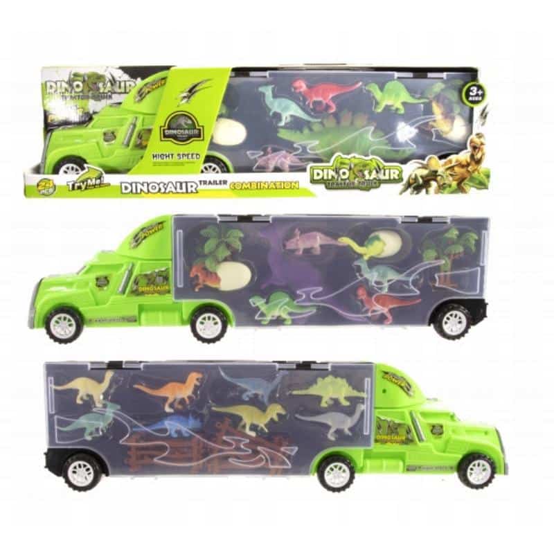 Jonotoys Dinosaurus Truck 24-Piece 47 cm de long