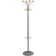 Porte-manteau Abi Stily Alba Bois Plastique Base robuste Porte-parapluie