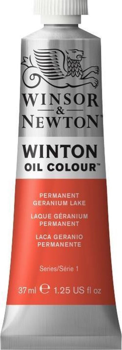 Winsor Newton Winton huile couleur 37ml - 480 laque de géranium permanente