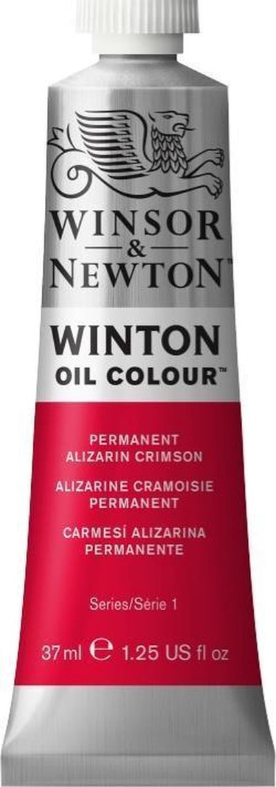 Winsor Newton Winton huile couleur 37ml - alizarine cramoisi permanente 468