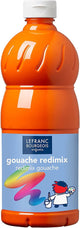 Lefranc bourgeois l b gouache redimix orange brillant 500ml
