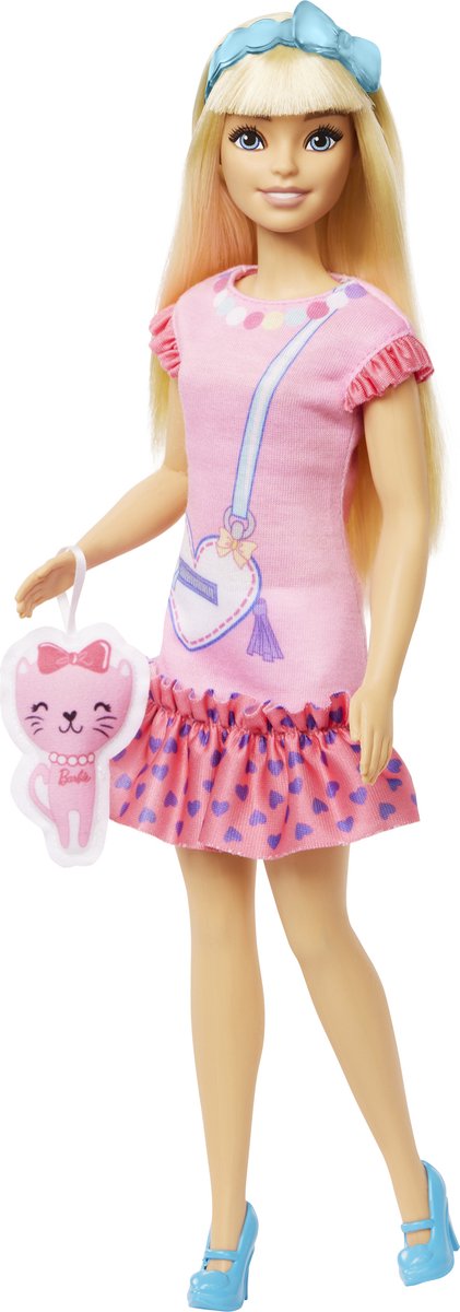 Mattel mon premier blond avec chaton