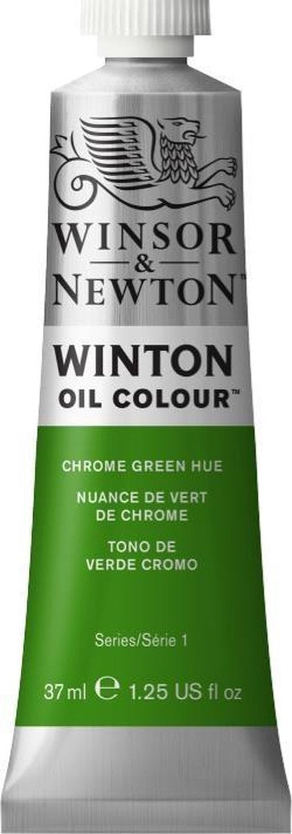 Peinture à l'huile Winsor Newton Winton 37ml - 145 teinte vert chrome