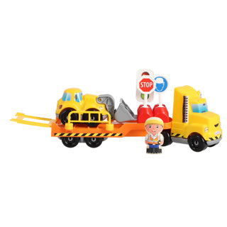 Camion Abrick avec excavateur