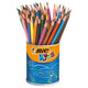 BIC Kids Ecolutions Evolution Colord Crayons, 60ST.