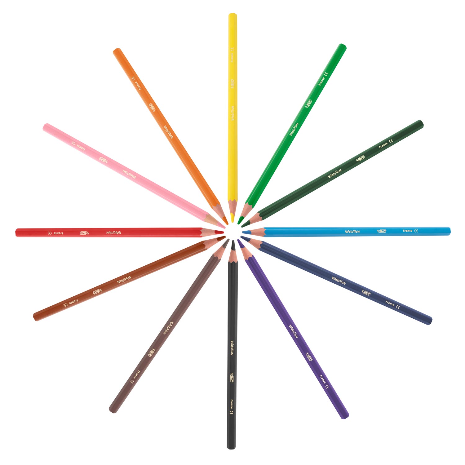 Bic kids ecolutions évolution, 144pcs.