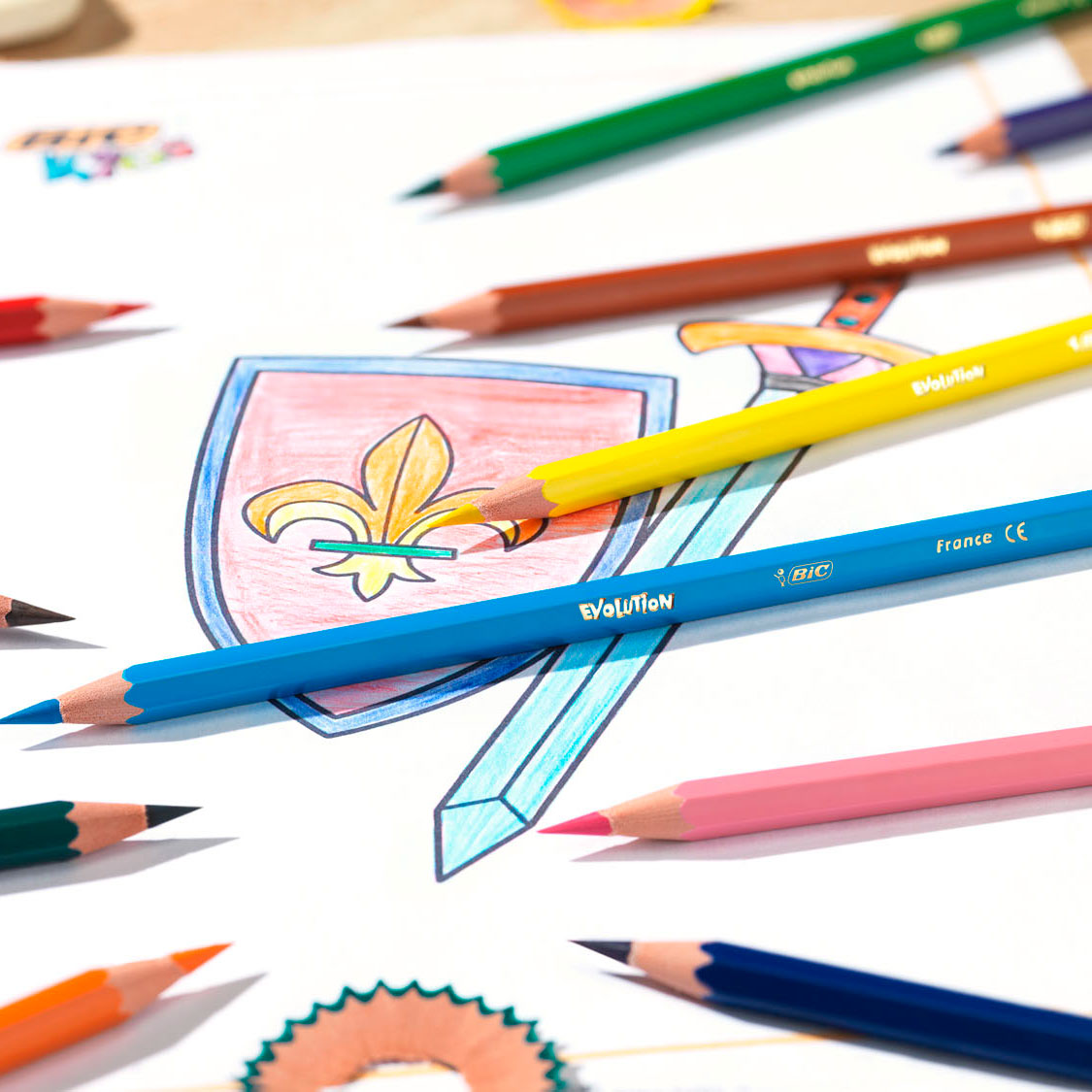 Ensemble de couleurs BIC Kids, 30dlg.