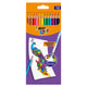 BIC Kids Evolution Crayons de couleur extérieuse, 12e.