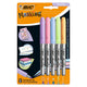 BIC INTENSITY FEET -TIP PENS PASTEL PERMANENT, 5e.