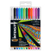 BIC Intensity Fineliners Pastel, 12e.