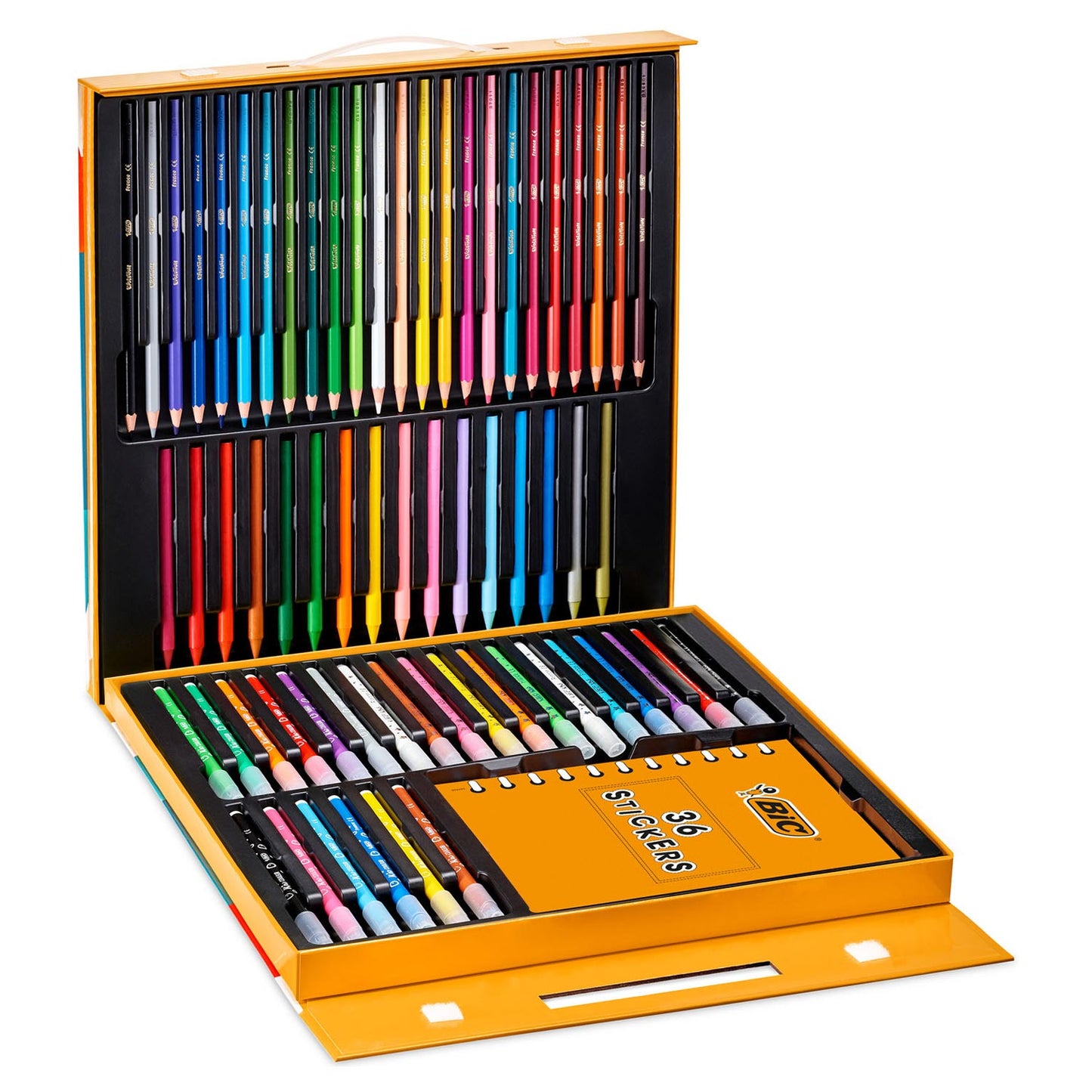 BIC Kids Color Suitcase avec autocollants