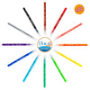 BIC Kids Color Suitcase avec autocollants