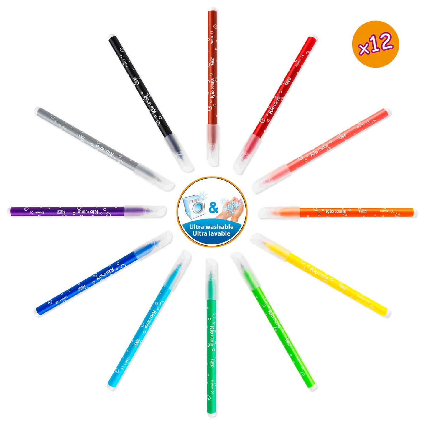 BIC Kids Color Suitcase avec autocollants