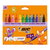 Stylos feutres Bic Kids, 12 pc