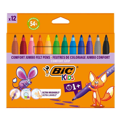 Stylos feutres Bic Kids, 12 pc