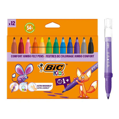 Stylos feutres Bic Kids, 12 pc