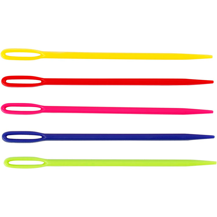 Aiguille à fil Creativ company, l: 7 cm, différentes couleurs, 5 pièces 1 boîte