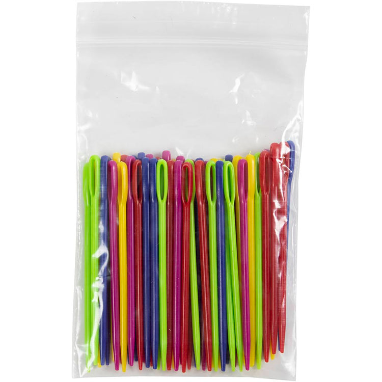 Aiguille à fil Creativ company, l: 7 cm, différentes couleurs, 50 pièces 1 boîte